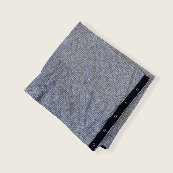 Lululemon Vinyasa Scarf *Rulu Coco Pique Black White EUC - Picture 5 of 5